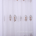 Hot Sale Classical European Luxury Embroidery Sheer Curtain